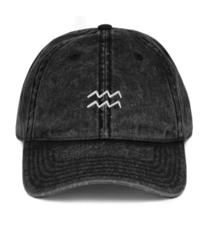 Choose your Sign Vintage Cotton Caps