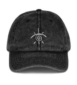 Eye Aura_Vintage Cotton Cap