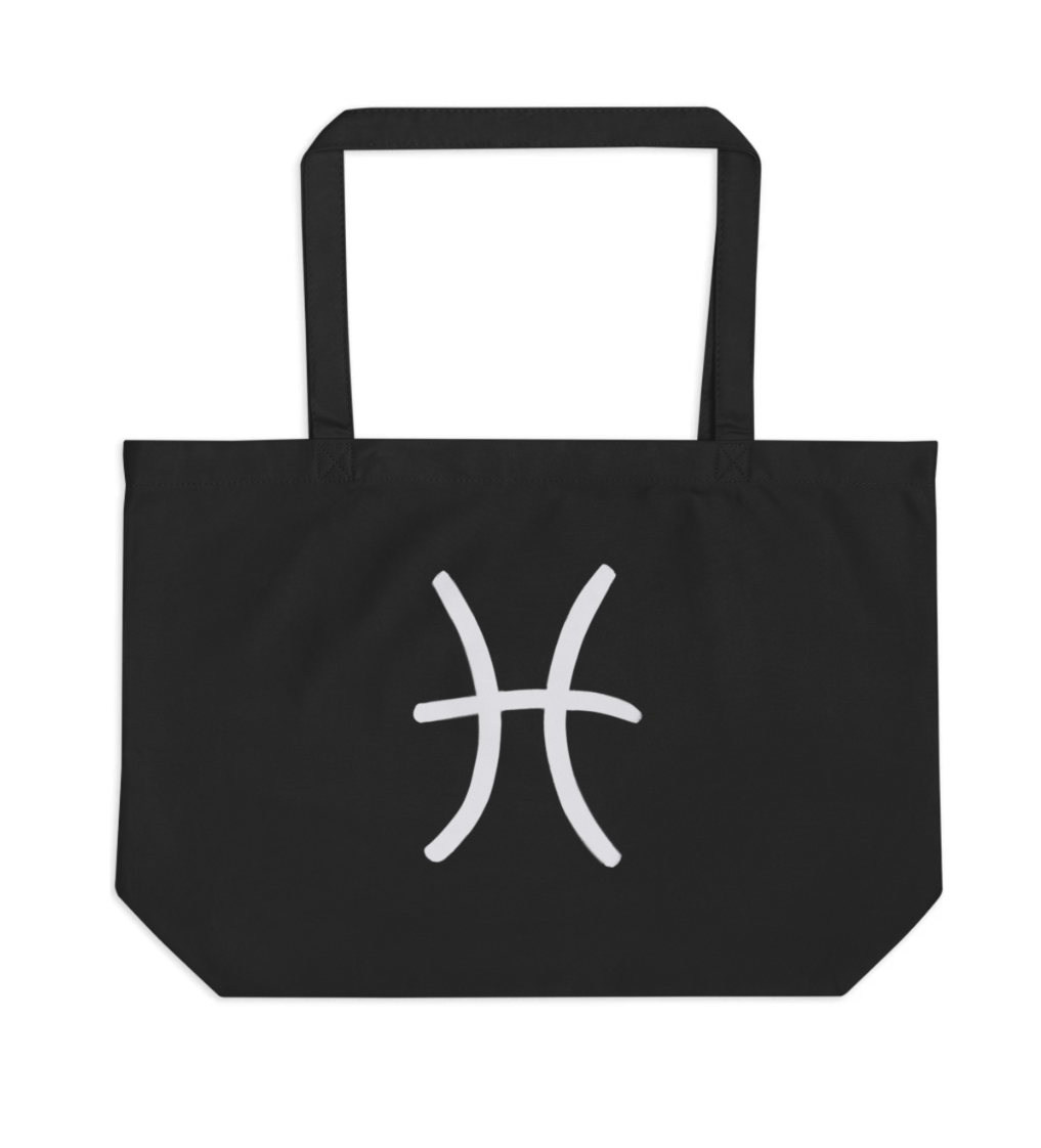 Choose your Zodiac Sign_Large organic tote bag