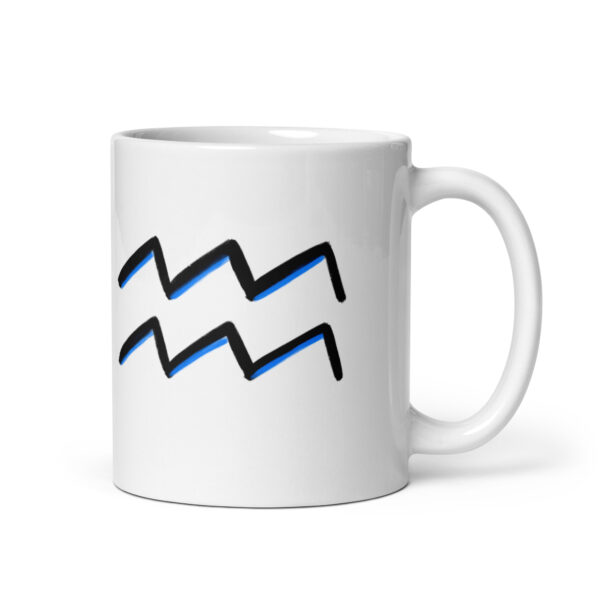 Choose you Zodiac Sign_ White glossy mug