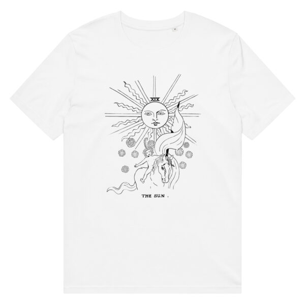 The Sun tarot card_Unisex organic mid-light t-shirt
